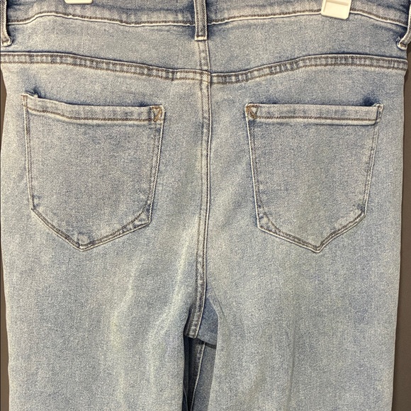 Kensie Denim Blue Flare Jeans - Picture 8 of 13
